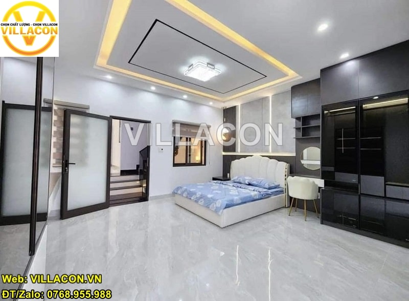 Nhà Phố Hiện Đại 5m x 20m 2 Tầng Đẹp | Uy Tín Số 1 |VILLACON 7 nhà phố hiện đại 5m x 20m