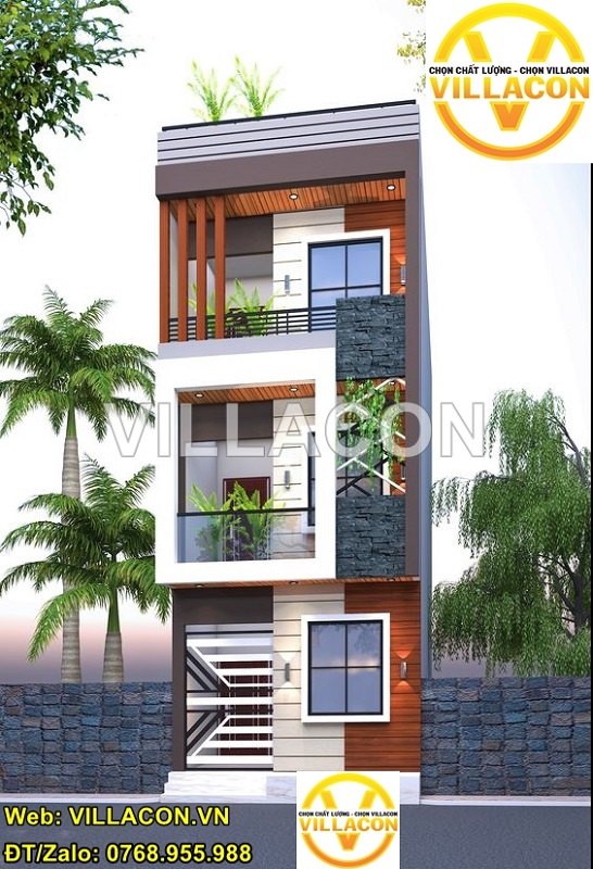 Thiết Kế Thi Công Nhà Phố Đẹp | Giá Tốt | Bảo Hành 10 Năm | VILLACON 12 thiết kế thi công nhà phố