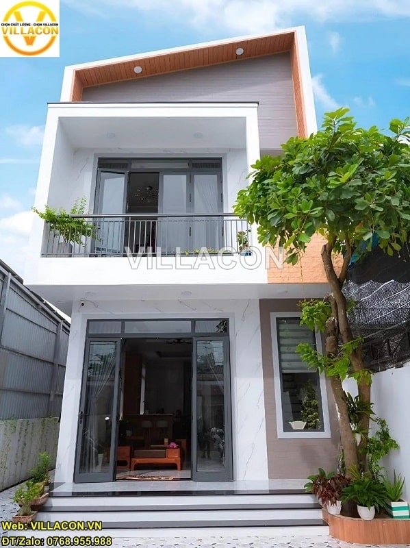 Xây nhà phố 1 trệt 1 lầu trọn gói | Uy Tín Giá Rẻ | VILLACON 1 Xây Nhà Phố 1 Trệt 1 Lầu