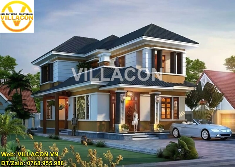 Biệt Thự Đẹp Sang Trọng Hiện Đại 2024 | VILLACON 3 biệt thự