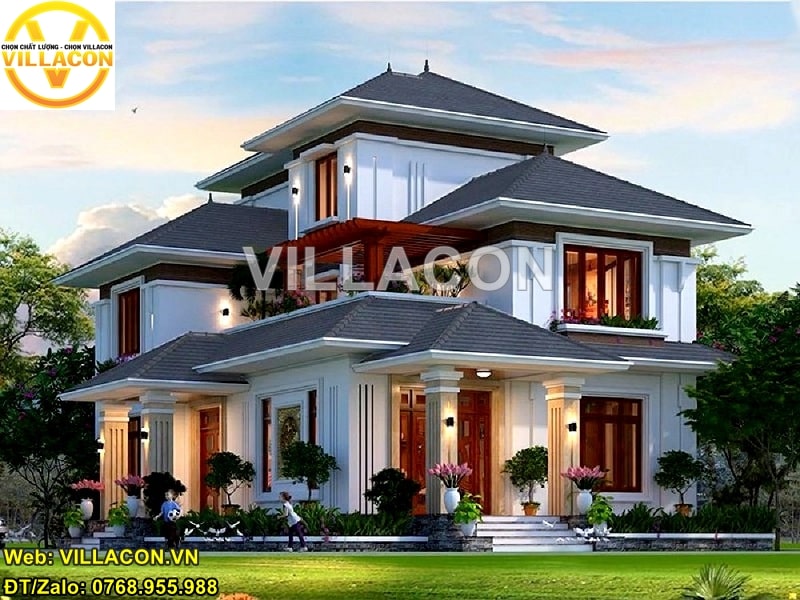 Biệt Thự Đẹp Sang Trọng Hiện Đại 2024 | VILLACON 12 biệt thự