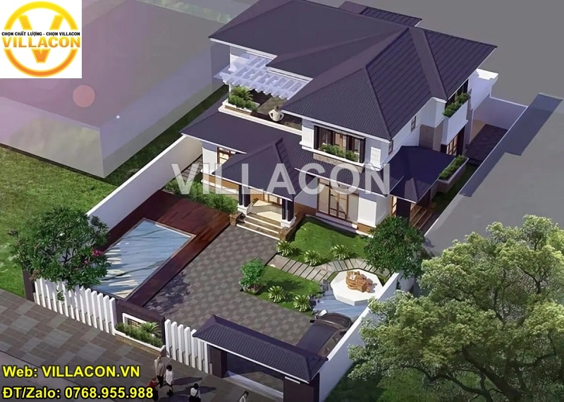 Biệt Thự Đẹp Sang Trọng Hiện Đại 2024 | VILLACON 9 biệt thự