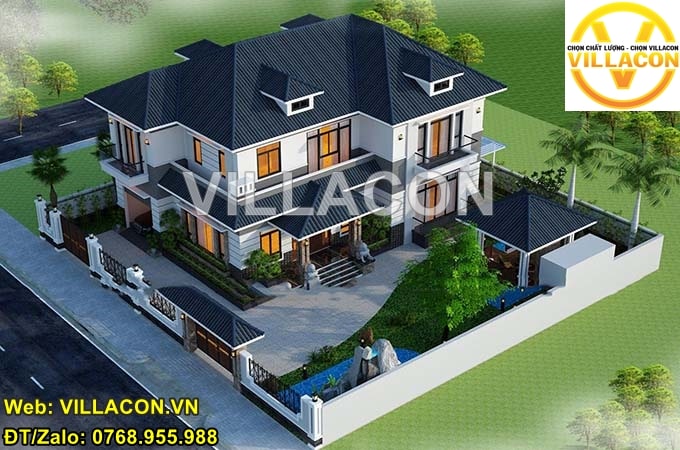 Biệt Thự Đẹp Sang Trọng Hiện Đại 2024 | VILLACON 8 biệt thự