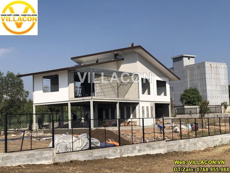Giá nhà khung thép dân dụng tốt nhất 2024 | VILLACON 7 Giá nhà khung thép dân dụng