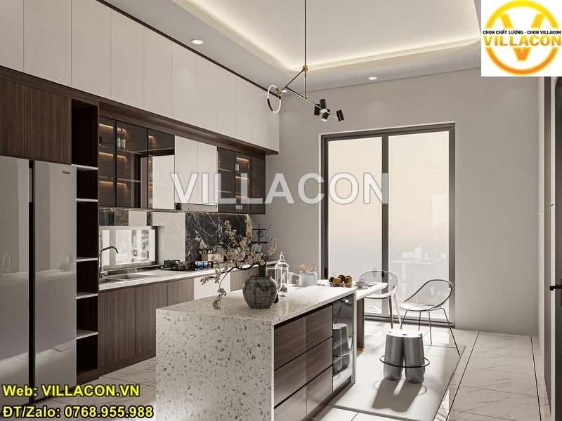Nhà Ống 3 Tầng 1 Tum Đẹp Hiện Đại | Không Thấm Nứt| VILLACON 4 Nhà Ống 3 Tầng 1 Tum Đẹp
