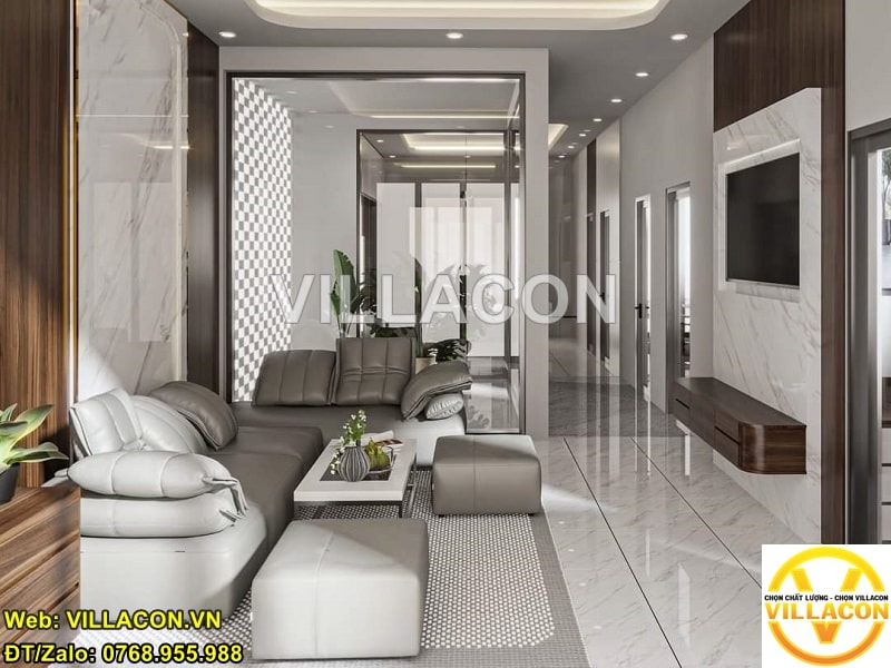 Nhà Ống 3 Tầng 1 Tum Đẹp Hiện Đại | Không Thấm Nứt| VILLACON 3 Nhà Ống 3 Tầng 1 Tum Đẹp
