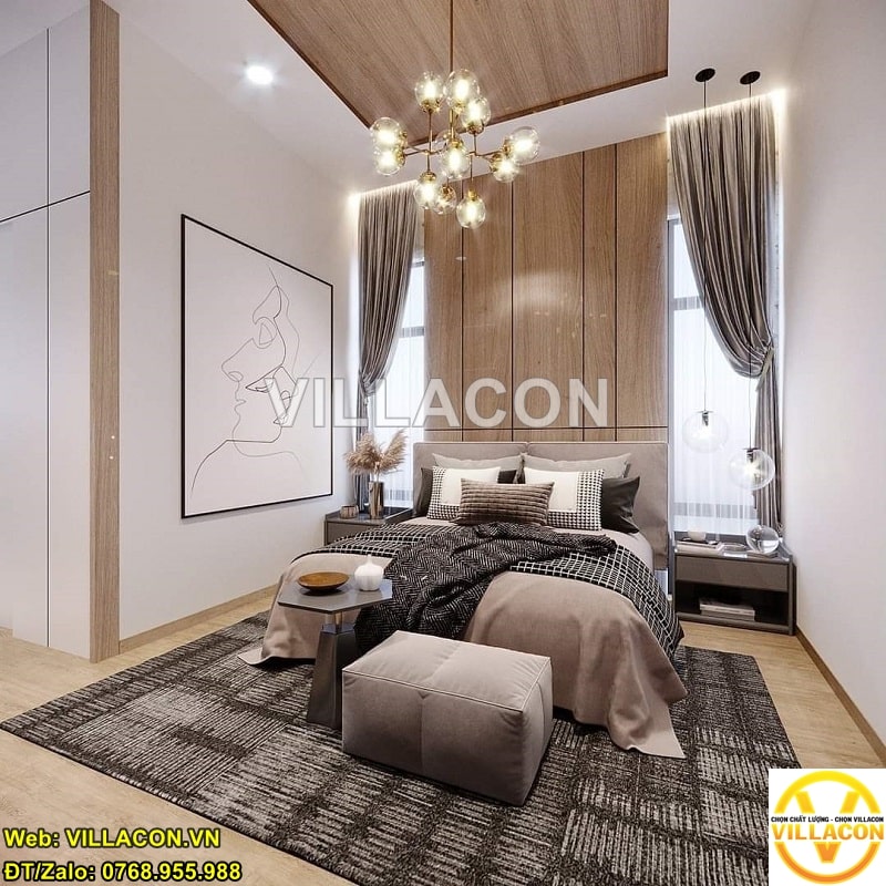 biệt thự 4 tầng đẹp
