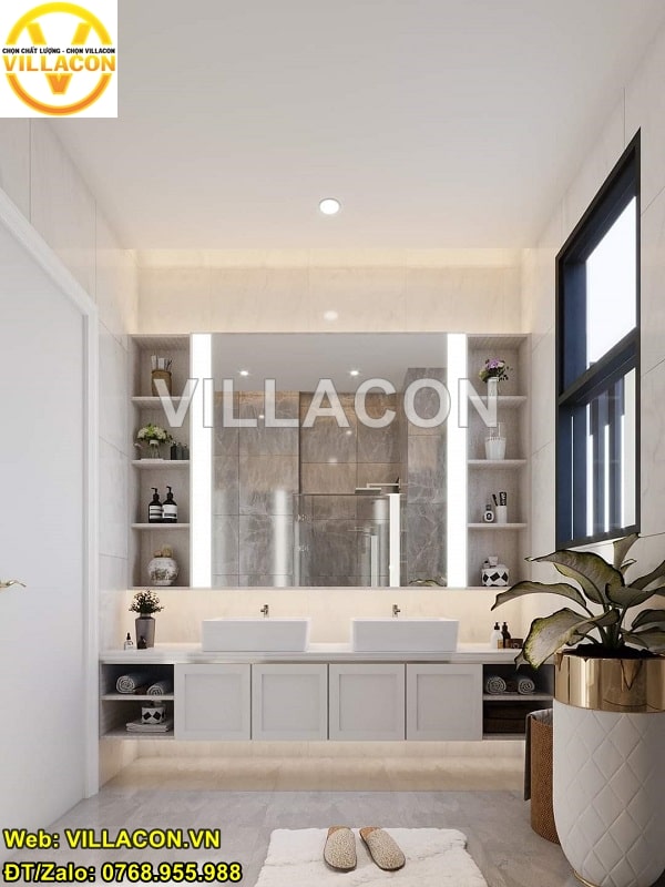 biệt thự 4 tầng đẹp