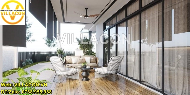 Biệt Thự 4 Tầng Đẹp Hiện Đại Tràn Ngập Ánh Sáng | VILLACON 7 biệt thự 4 tầng đẹp