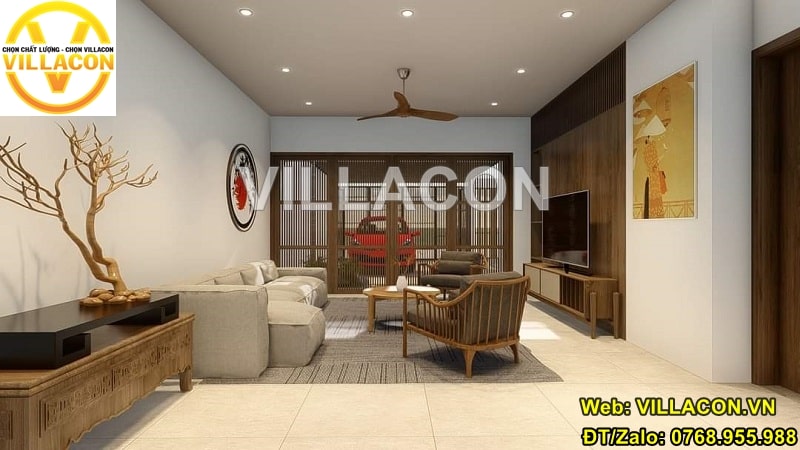 Nhà Đẹp Tân Cổ Điển 3 Tầng 5x20m Sang Trọng | VILLACON 5 nhà đẹp tân cổ điển