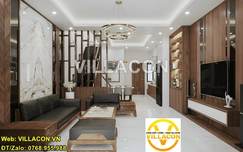 Nhà Ống 2 Tầng 1 Tum 3 Phòng Ngủ Siêu Đẹp Hiện Đại| VILLACON 4 nhà ống 2 tầng 1 tum 3 phòng ngủ