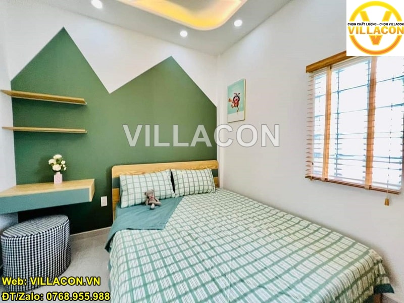 nhà ống 3 tầng 5x15m 4 phòng ngủ