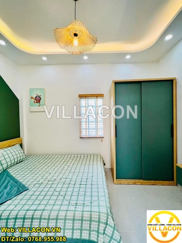 nhà ống 3 tầng 5x15m 4 phòng ngủ