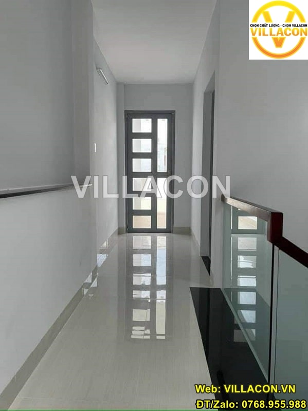 Nhà Phố 1 Trệt 1 Lầu Sân Thượng Đẹp Hiện Đại | VILLACON 5 nhà phố 1 trệt 1 lầu sân thượng
