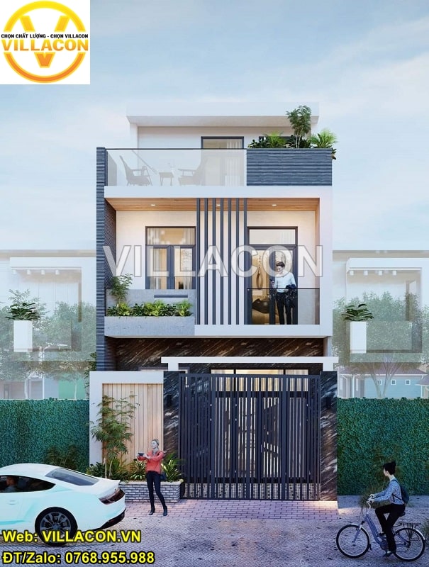 Nhà Phố 2 Tầng 1 Tum Đẹp Hiện Đại|Uy Tín Chất Lượng|VILLACON 1 nhà phố 2 tầng 1 tum đẹp