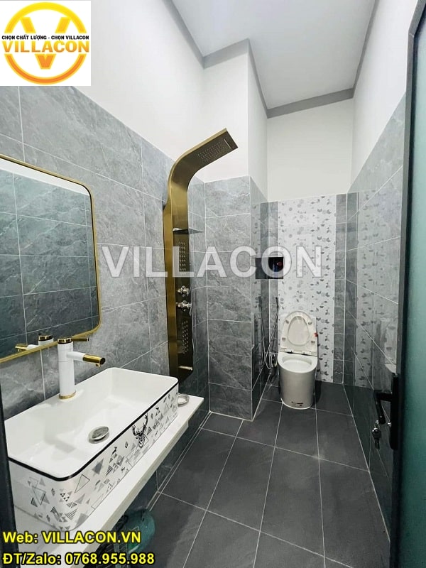 Nhà Phố 2 Tầng 1 Tum Đẹp Hiện Đại|Uy Tín Chất Lượng|VILLACON 6 nhà phố 2 tầng 1 tum đẹp