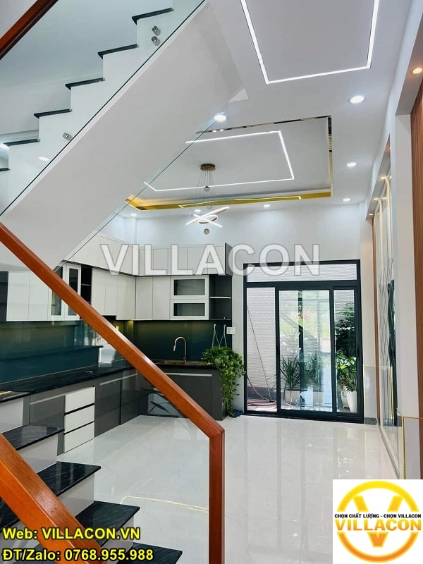Nhà Phố 2 Tầng 1 Tum Đẹp Hiện Đại|Uy Tín Chất Lượng|VILLACON 3 nhà phố 2 tầng 1 tum đẹp
